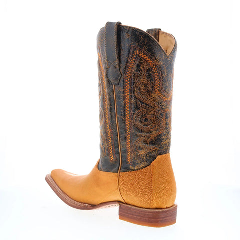 Los Altos Versage Stingray S Stone Mens Brown Wide Cowboy Western Boots