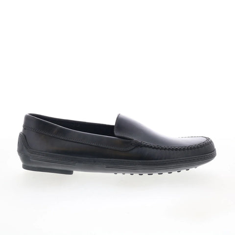 T.B. Phelps 703-20 Mens Black Leather Loafers & Slip Ons Casual Shoes ...