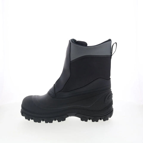 Tundra Vermont 706-800056 Mens Black Leather Zipper Work & Safety Boots
