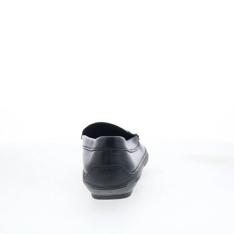 T.B. Phelps 710-20 Mens Black Leather Slip On Loafers & Slip Ons Casual Shoes