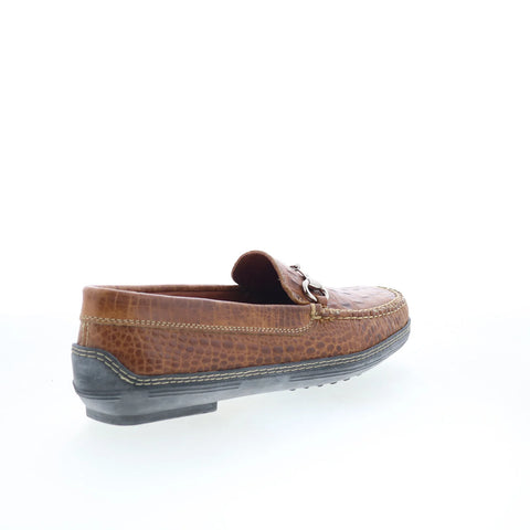 T.B. Phelps 711-52 Mens Brown Leather Loafers & Slip Ons Casual Shoes ...