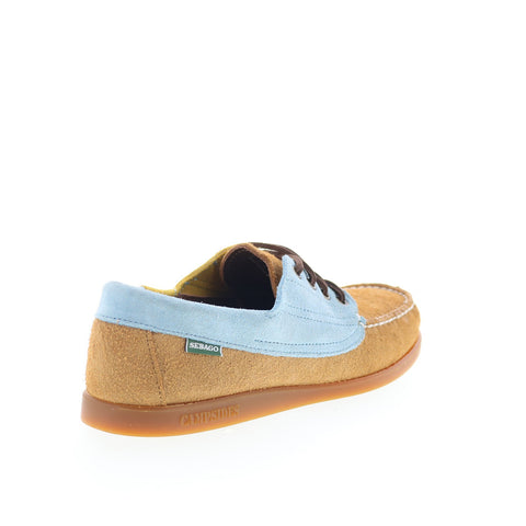 Sebago Askook Jib 71113GW-A1Y Mens Brown Loafers & Slip Ons Boat Shoes
