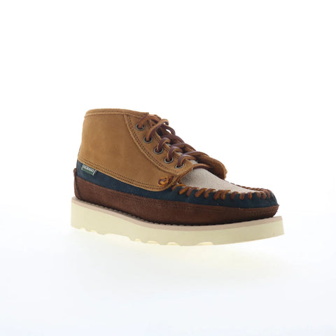 Sebago Cayuga Mid 7111G6W-A34 Womens Brown Suede Lace Up Chukkas Boots
