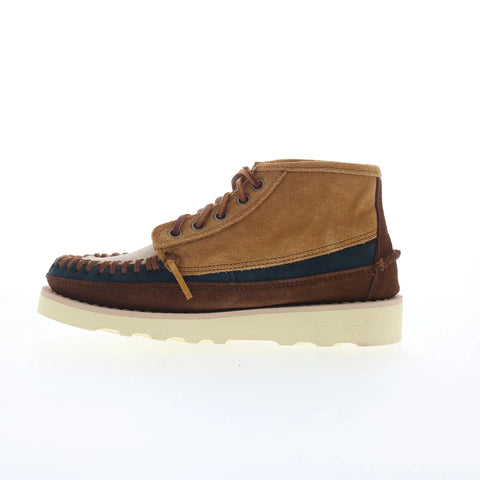Sebago Cayuga Mid 7111G6W-A34 Womens Brown Suede Lace Up Chukkas Boots