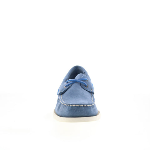 Sebago Portland Roughout Mens Blue Loafers & Slip Ons Boat Shoes