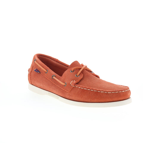 Sebago Portland Roughout Mens Brown Suede Loafers & Slip Ons Boat Shoes