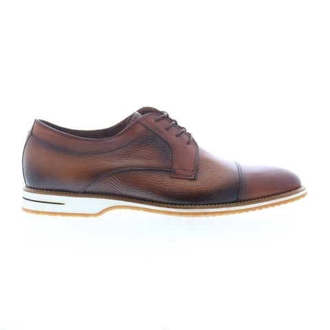 Zelli Italia Parma 155 711S Mens Brown Oxfords & Lace Ups Cap Toe Shoes