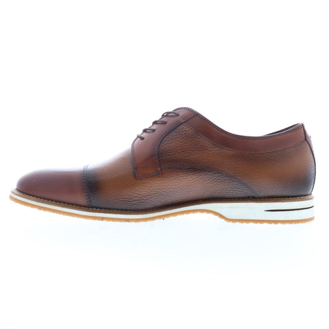 Zelli Italia Parma 155 711S Mens Brown Oxfords & Lace Ups Cap Toe Shoes