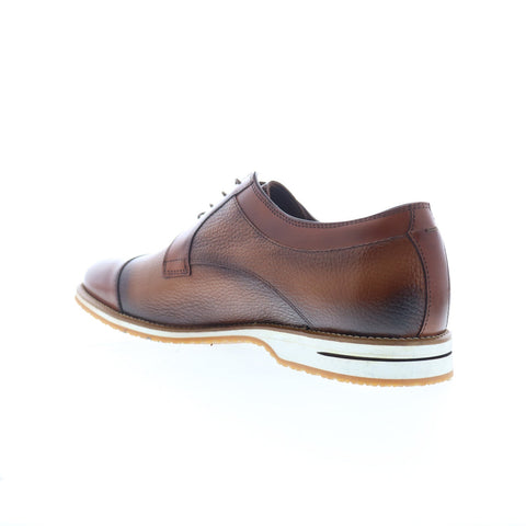 Zelli Italia Parma 155 711S Mens Brown Oxfords & Lace Ups Cap Toe Shoes