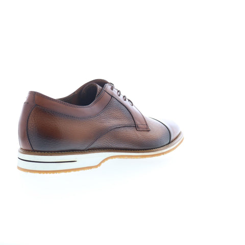 Zelli Italia Parma 155 711S Mens Brown Oxfords & Lace Ups Cap Toe Shoes