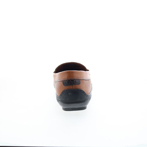 T.B. Phelps Ribbon Horse Bit Mens Brown Loafers & Slip On Casual Shoes