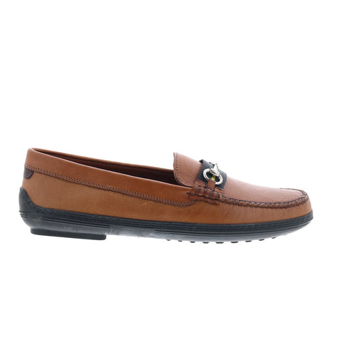 T.B. Phelps Ribbon Horse Bit Mens Brown Loafers & Slip On Casual Shoes