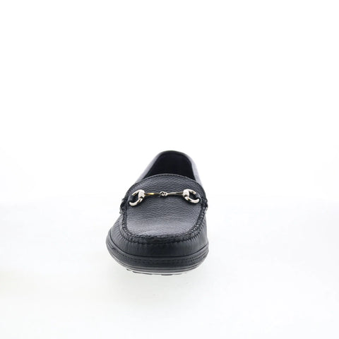 T.B. Phelps 713-20 Mens Black Leather Loafers & Slip Ons Casual Shoes
