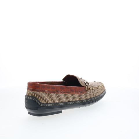 T.B. Phelps Mesh Horse Bit Driver 718-52 Mens Brown Loafers Moccasin Shoes