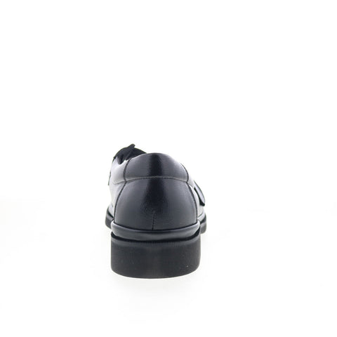 Hitchcock 7193 Mens Black Extra Wide 3E Loafers & Slip Ons Casual Shoes