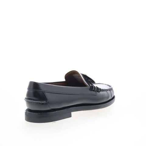 Sebago Dan Charms 72112QW-AAZ Womens Black Loafers & Slip Ons Casual Shoes
