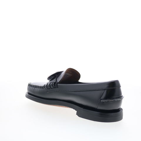 Sebago Dan Charms 72112QW-AB1 Womens Black Loafers & Slip Ons Casual Shoes