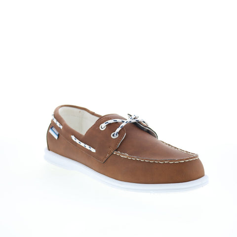 Sebago Jackman 72113LW-900 Womens Brown Loafers & Slip Ons Boat Shoes