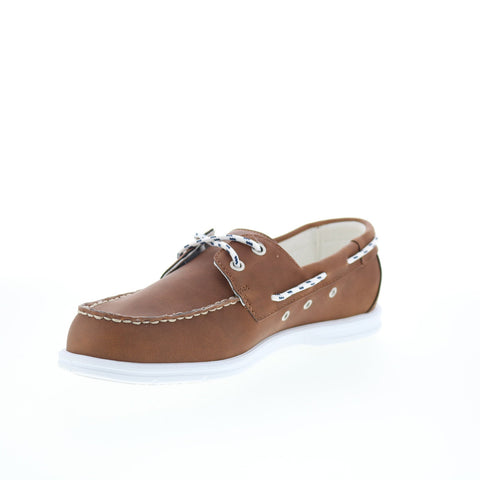 Sebago Jackman 72113LW-900 Womens Brown Loafers & Slip Ons Boat Shoes