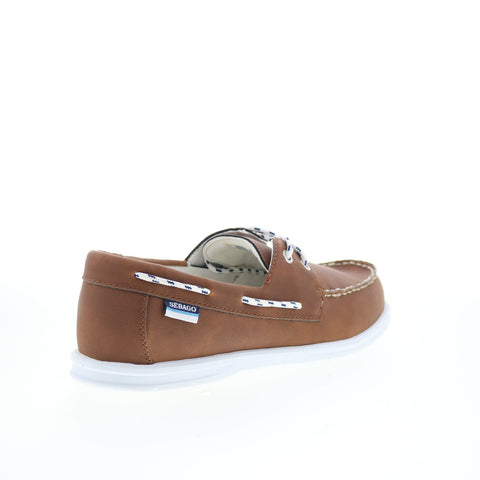 Sebago Jackman 72113LW-900 Womens Brown Loafers & Slip Ons Boat Shoes