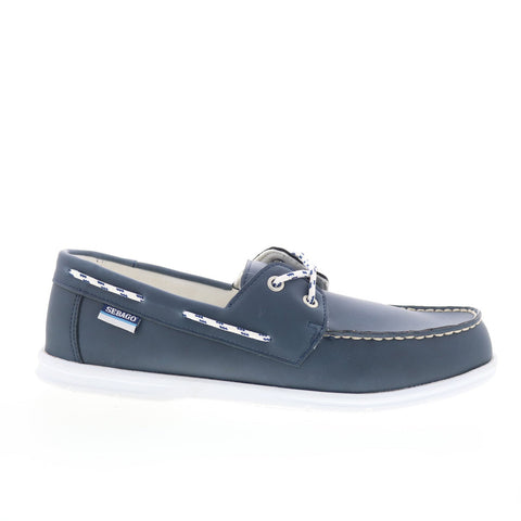 Sebago Jackman 72113LW-908 Womens Blue Loafers & Slip Ons Boat Shoes
