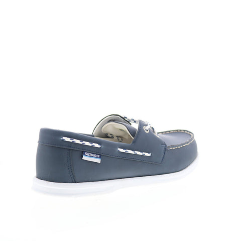 Sebago Jackman 72113LW-908 Womens Blue Loafers & Slip Ons Boat Shoes