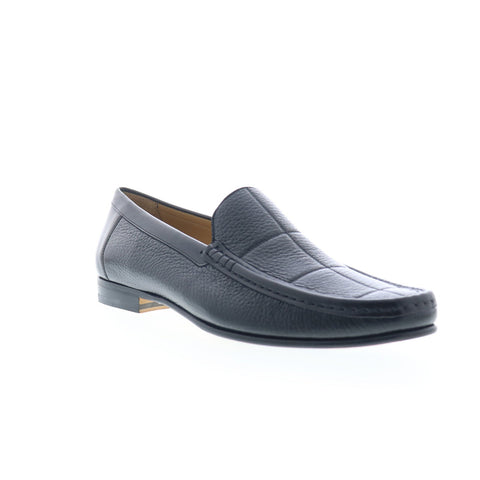 Mezlan Imanol Deerskin Slip On Loafer 7239 Mens Black Loafers Casual Shoes