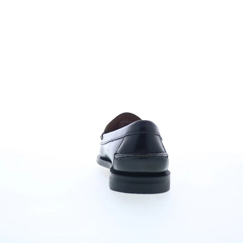 Sebago Dan Triple Fringe Womens Black Loafers & Slip Ons Casual Shoes