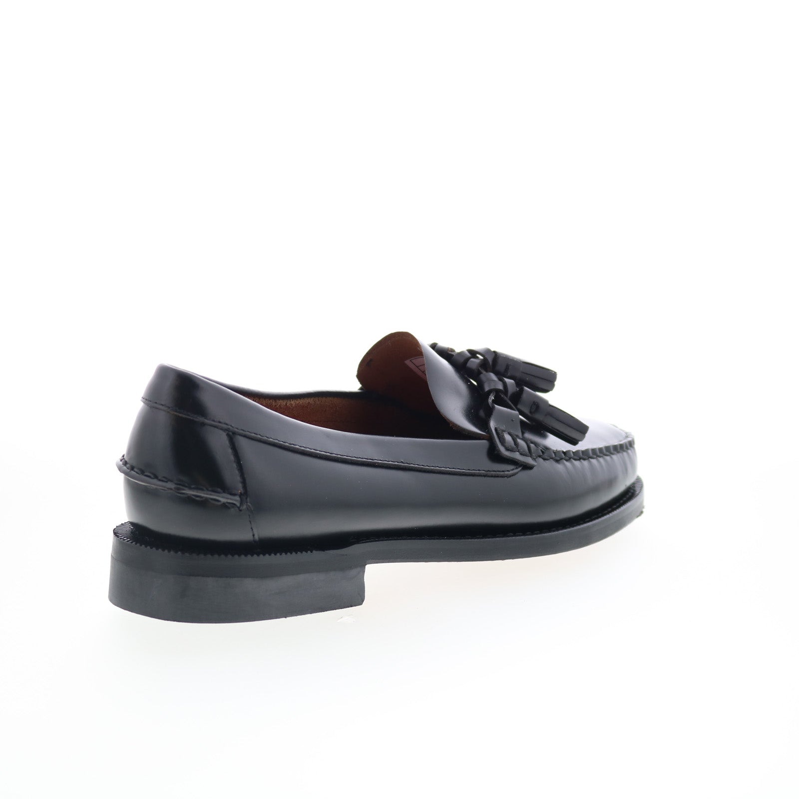 Sebago Mens Black Leather Tassel Slip On shoes 10 D (Heels to prevent pronation) Amazon.com | Sebago Men main image 4
