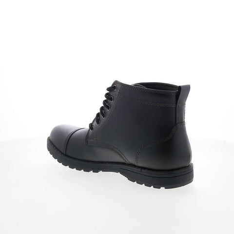 Eastland Jason Cap Toe 7372-01 Mens Black Synthetic Casual Dress Boots