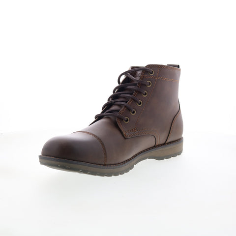 Eastland Jason Cap Toe 7372-12 Mens Brown Synthetic Casual Dress Boots