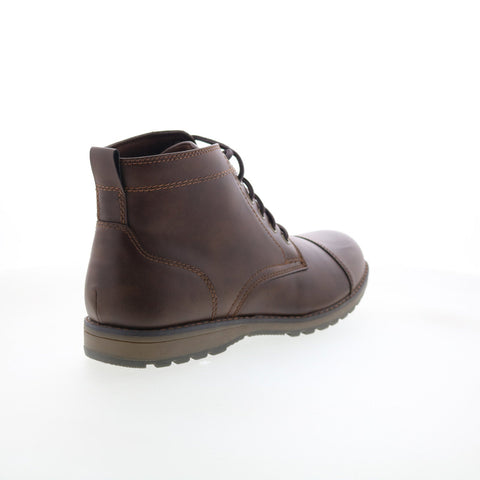 Eastland Jason Cap Toe 7372-12 Mens Brown Synthetic Casual Dress Boots