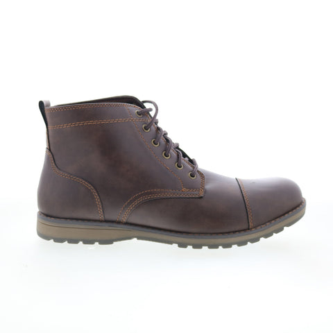Eastland Jason 7372-12D Mens Brown Synthetic Lace Up Casual Dress Boots
