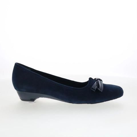 Ros Hommerson Tulane 74026-4V Womens Blue Extra Narrow Pumps Heels Shoes