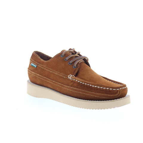 Sebago Makwa Suede 74112BW-907 Mens Brown Loafers & Slip Ons Casual Shoes