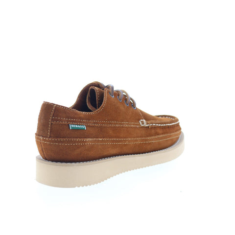 Sebago Makwa Suede 74112BW-907 Mens Brown Loafers & Slip Ons Casual Shoes