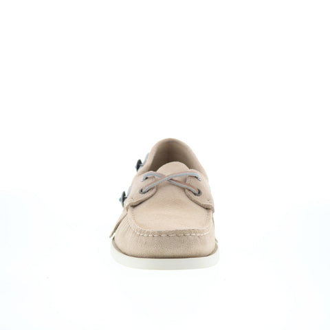 Sebago Portland Fringes 741148W-906 Mens Beige Loafers & Slip Ons Boat Shoes