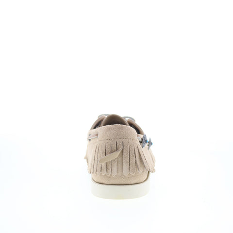 Sebago Portland Fringes 741148W-906 Mens Beige Loafers & Slip Ons Boat Shoes
