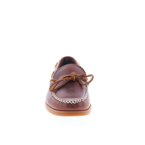 Sebago Scout Waxed 74116GW-925 Mens Brown Loafers & Slip Ons Boat Shoes