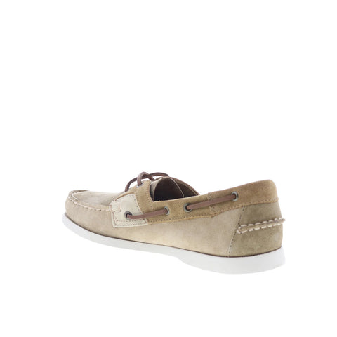 Sebago Ross Island JIB Shadow Mens Gray Loafers & Slip Ons Boat Shoes