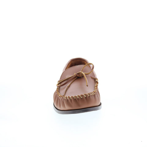 Minnetonka Camp Moc 742X-MAP Mens Brown Loafers & Slip Ons Moccasin Shoes