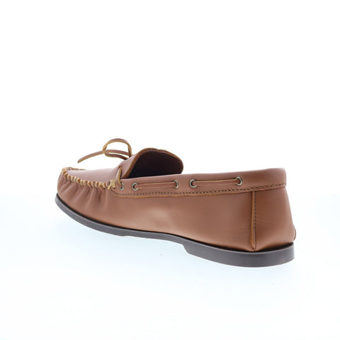 Minnetonka Camp Moc 742X-MAP Mens Brown Loafers & Slip Ons Moccasin Shoes
