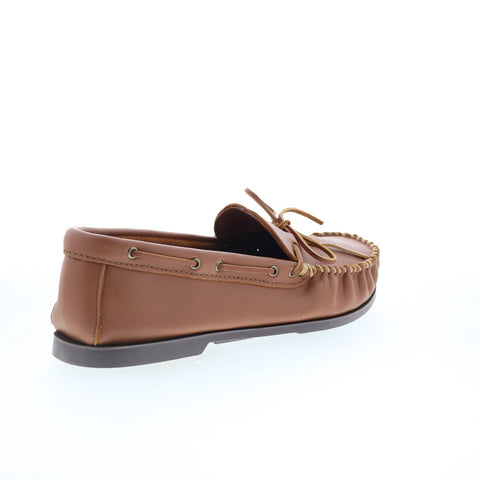 Minnetonka Camp Moc 742X-MAP Mens Brown Loafers & Slip Ons Moccasin Shoes