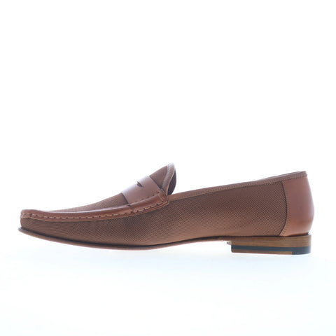 Mezlan Mez Penny 7447 Mens Brown Leather Loafers & Slip Ons Penny Shoes