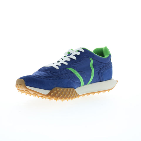 Lacoste L-Spin Deluxe 3.0 124 1 SMA Mens Blue Lifestyle Sneakers Shoes