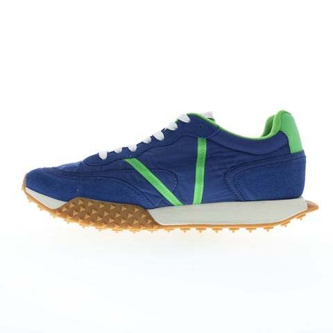 Lacoste L-Spin Deluxe 3.0 124 1 SMA Mens Blue Lifestyle Sneakers Shoes