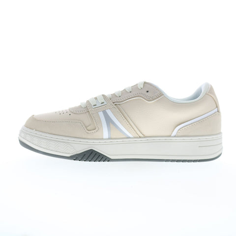 Lacoste L001 124 3 SMA 7-47SMA00542B7 Mens Beige Lifestyle Sneakers Shoes