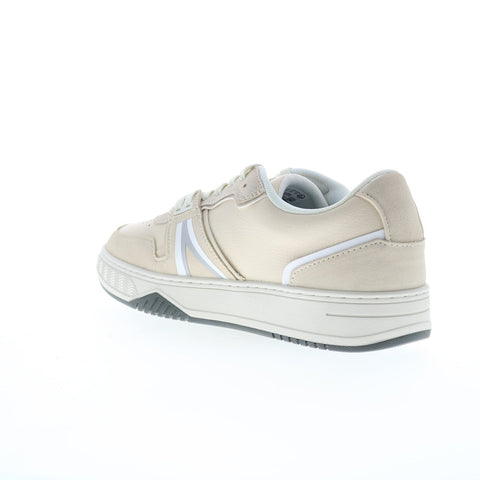 Lacoste L001 124 3 SMA 7-47SMA00542B7 Mens Beige Lifestyle Sneakers Shoes