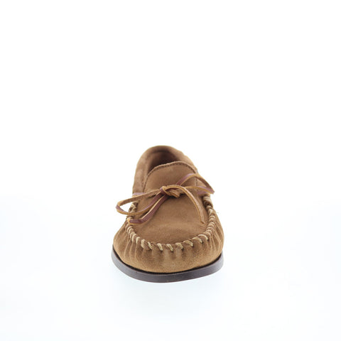 Minnetonka Camp Moc 747W-DST Mens Wide Loafers & Slip Ons Moccasin Shoes