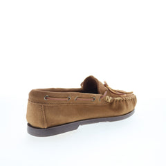 Minnetonka Camp Moc Moccasin 747 Mens 10.5 Leather Loafer Slip On Shoes Brown Minnetonka Camp Moc Moccasin 747 Mens 10.5 Leather Loafer  main image 2